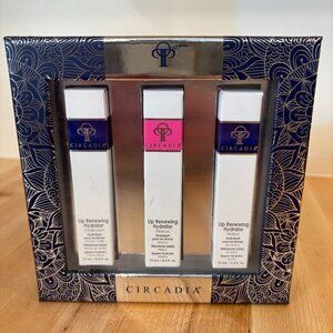 Circadia Lip Renewing Hydrator Trio Hibiscus, Vanilla Mint & Naked NEW, unused